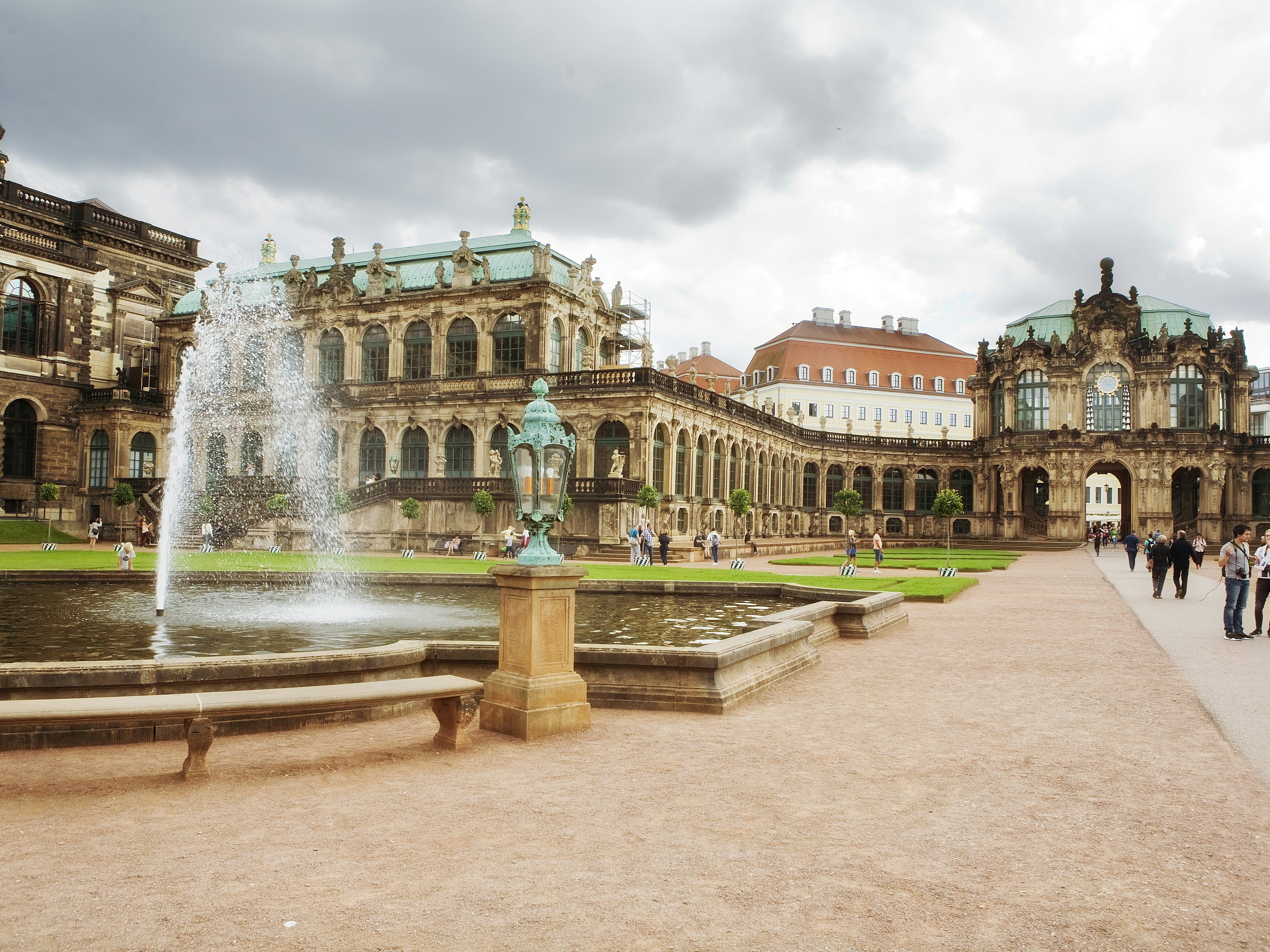 Der Zwinger in Dresden.