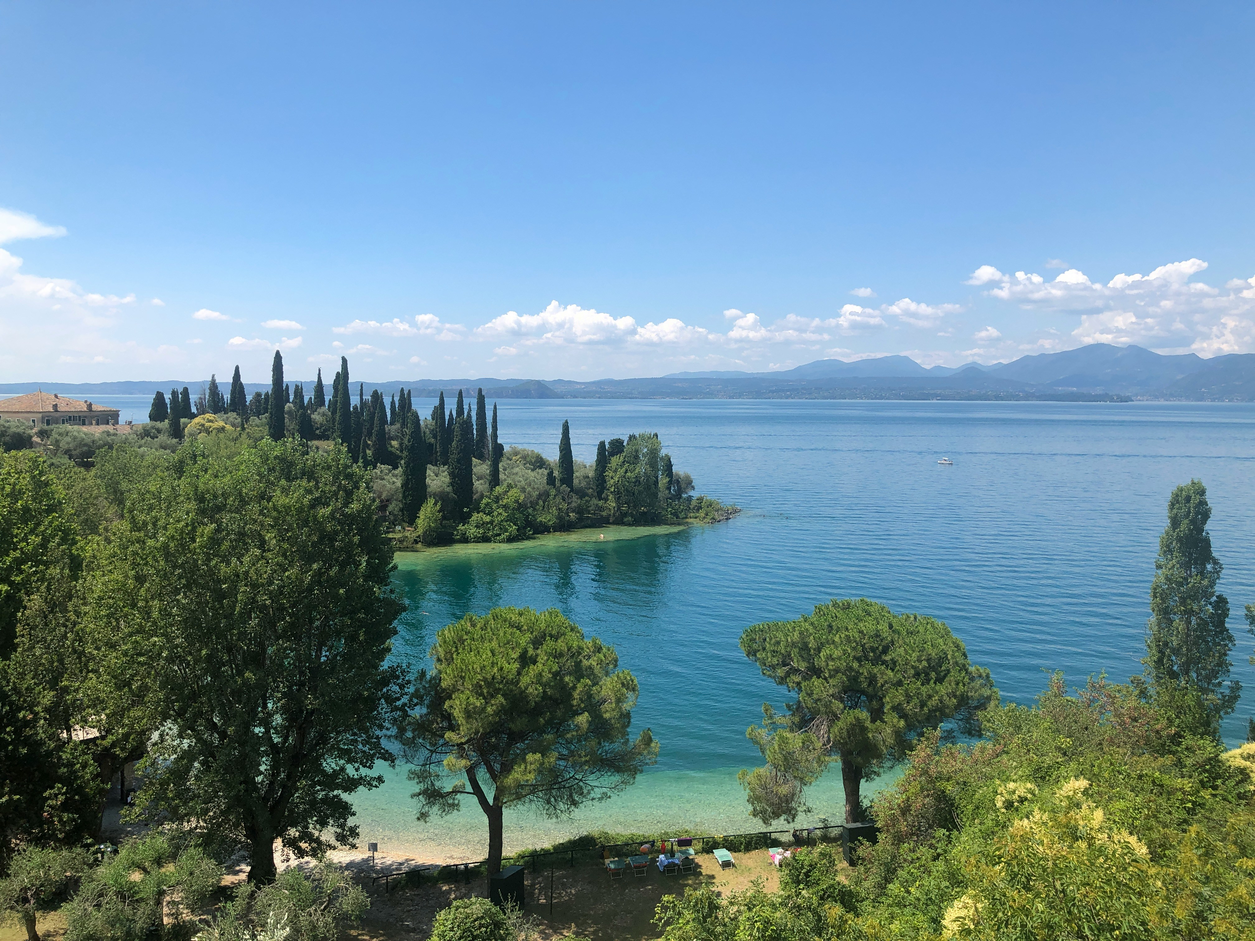 Der Gardasee in Italien.