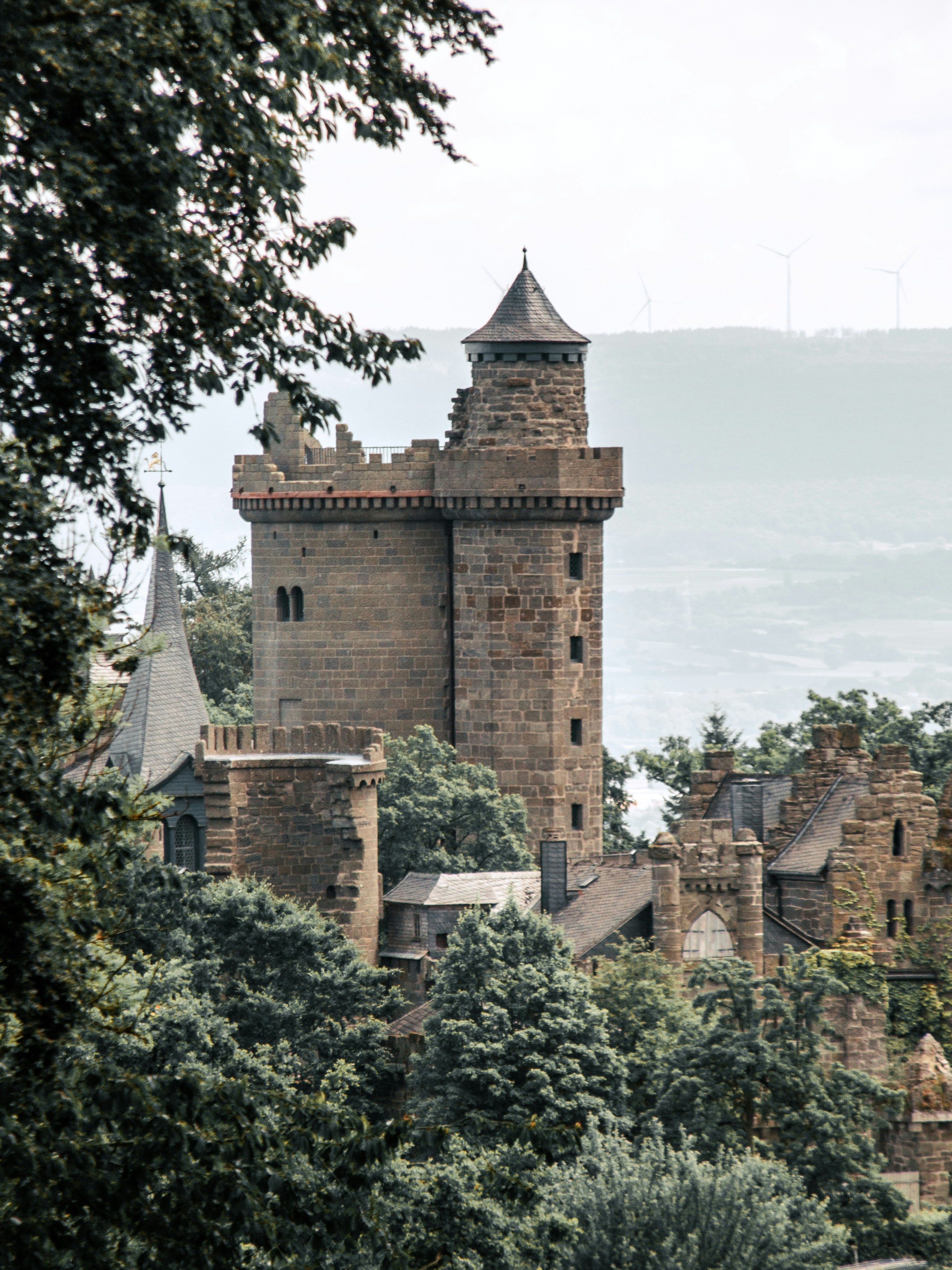 Die Löwenburg in Kassel.
